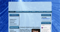 Desktop Screenshot of devondiscos.co.uk